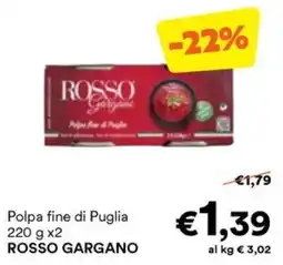 Unes Polpa fine di Puglia ROSSO GARGANO offerta