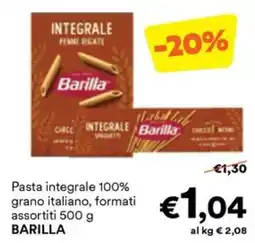 Unes Pasta integrale BARILLA offerta
