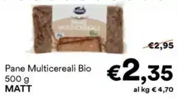 Unes Pane Multicereali Bio MATT offerta