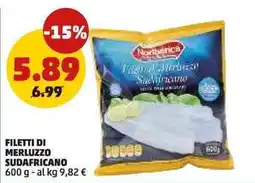 PENNY Norberica Filetti di Merluzzo Sudafricano offerta