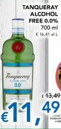 Migross Superstore Tanqueray alcohol free 0.0% offerta