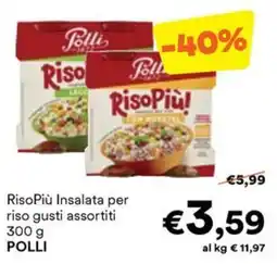 Unes RisoPiù Insalata per riso gusti assortiti POLLI offerta