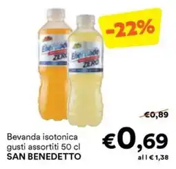 Unes Bevanda isotonica gusti assortiti SAN BENEDETTO offerta