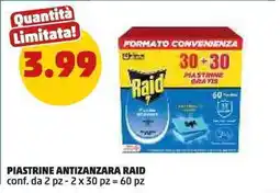 PENNY Piastrine antizanzara Raid offerta