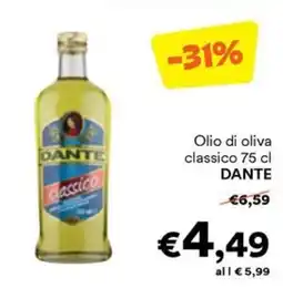 Unes Olio di oliva classico DANTE offerta