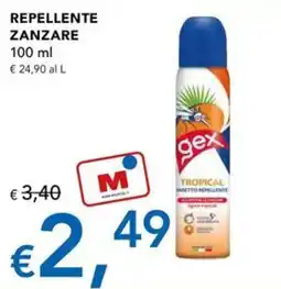 Migross Superstore Gex repellente zanzare offerta