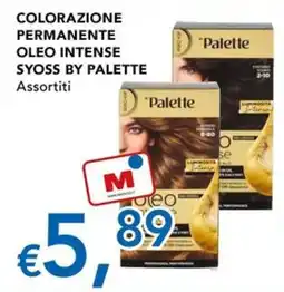 Migross Superstore Colorazione permanente oleo intense syoss by palette offerta