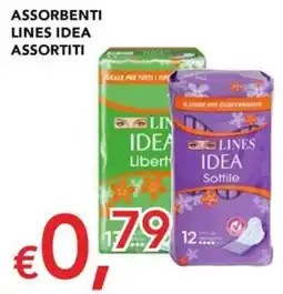 Migross Superstore Assorbenti Lines Idea assortiti offerta