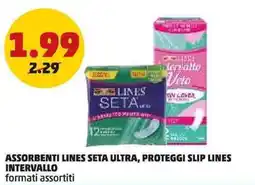 PENNY Assorbenti Lines Seta Ultra, Proteggi Slip Lines Intervallo offerta