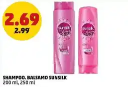 PENNY Shampoo. Balsamo Sunsilk offerta