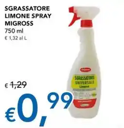Migross Superstore Sgrassatore universale limone Migross offerta