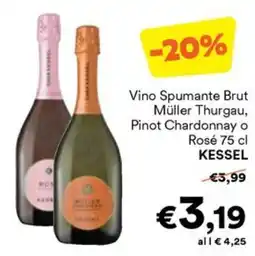 Unes Vino Spumante Brut Müller Thurgau offerta
