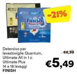 Unes Detersivo per lavastoviglie Quantum, Ultimate All in 1 o Ultimate Plus offerta