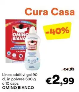 Unes Linea additivi gel Omino Bianco offerta