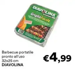 Unes Barbecue portatile DIAVOLINA offerta