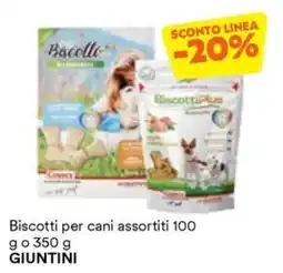 Unes Biscotti per cani assortiti GIUNTINI offerta