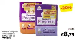 Unes Pannolini Progressi Pampers offerta
