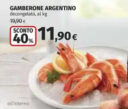 Ipercoop Gamberone argentino offerta