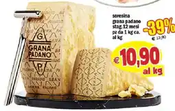 Il Castoro Supermercati Grana Padano offerta