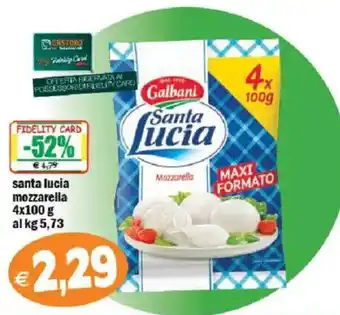 Santa lucia mozzarella