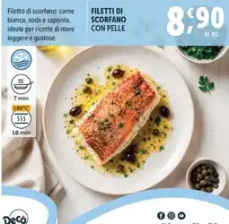Deco Superfreddo Filetti di scorfano con pelle offerta
