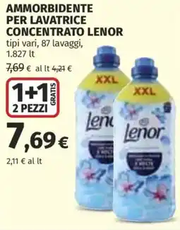 Ipercoop Ammorbidente per lavatrice concentrato Lenor offerta