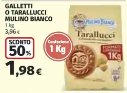 Ipercoop Tarallucci Mulino Bianco offerta