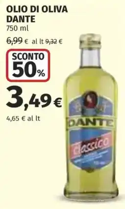 Ipercoop Olio di oliva Dante offerta