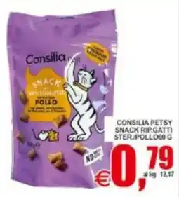 Pewex Consilia Petsy Snack rip. gatti ster/pollo offerta