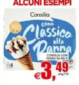 Pewex Consilia cono Classico alla Panna offerta