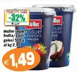 Il Castoro Supermercati muller yogurt cremoso offerta