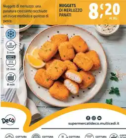 Deco Superfreddo Nuggets di merluzzo panati offerta
