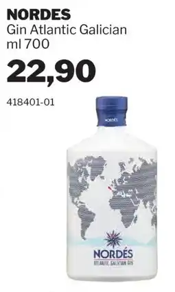 GrosMarket Nordes Gin Atlantic Galician offerta