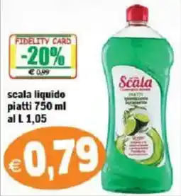 Il Castoro Supermercati Scala liquido piatti offerta