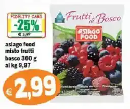 Il Castoro Supermercati Frutti di Bosco offerta