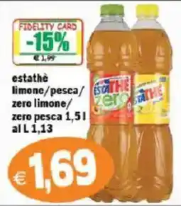 Il Castoro Supermercati Estathè zero offerta