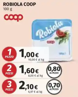 Ipercoop Robiola Coop offerta