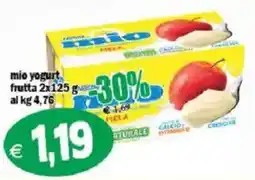 Il Castoro Supermercati mio yogurt frutta offerta