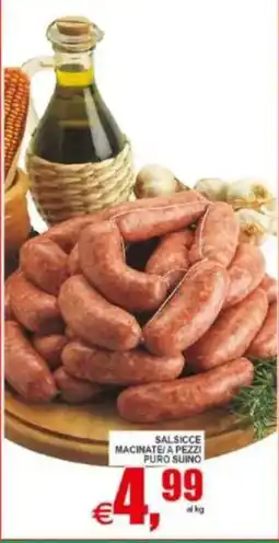 Pewex Salsicce macinate a pezzi puro suino offerta