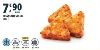 Triangoli speck rosti