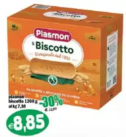 Il Castoro Supermercati Plasmon il Biscotto offerta