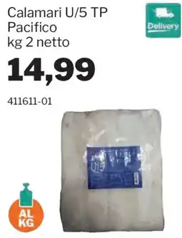 GrosMarket Calamari U/5 TP Pacifico offerta
