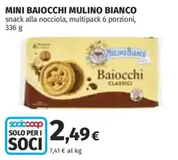 Ipercoop Mini Baiocchi Mulino Bianco offerta