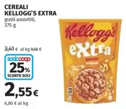 Ipercoop Cereali Kellogg's Extra offerta