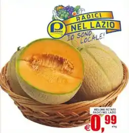 Pewex Melone retato Radici nel Lazio offerta