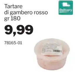 GrosMarket Tartare di gambero rosso offerta