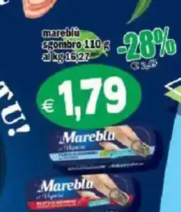 Il Castoro Supermercati Mareblu sgombro offerta