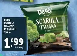 Deco Superfreddo Decò scarola italiana in cubetti offerta