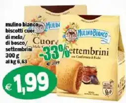 Il Castoro Supermercati Mulino Bianco Cuor Settembrini offerta