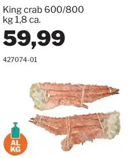 GrosMarket King crab offerta